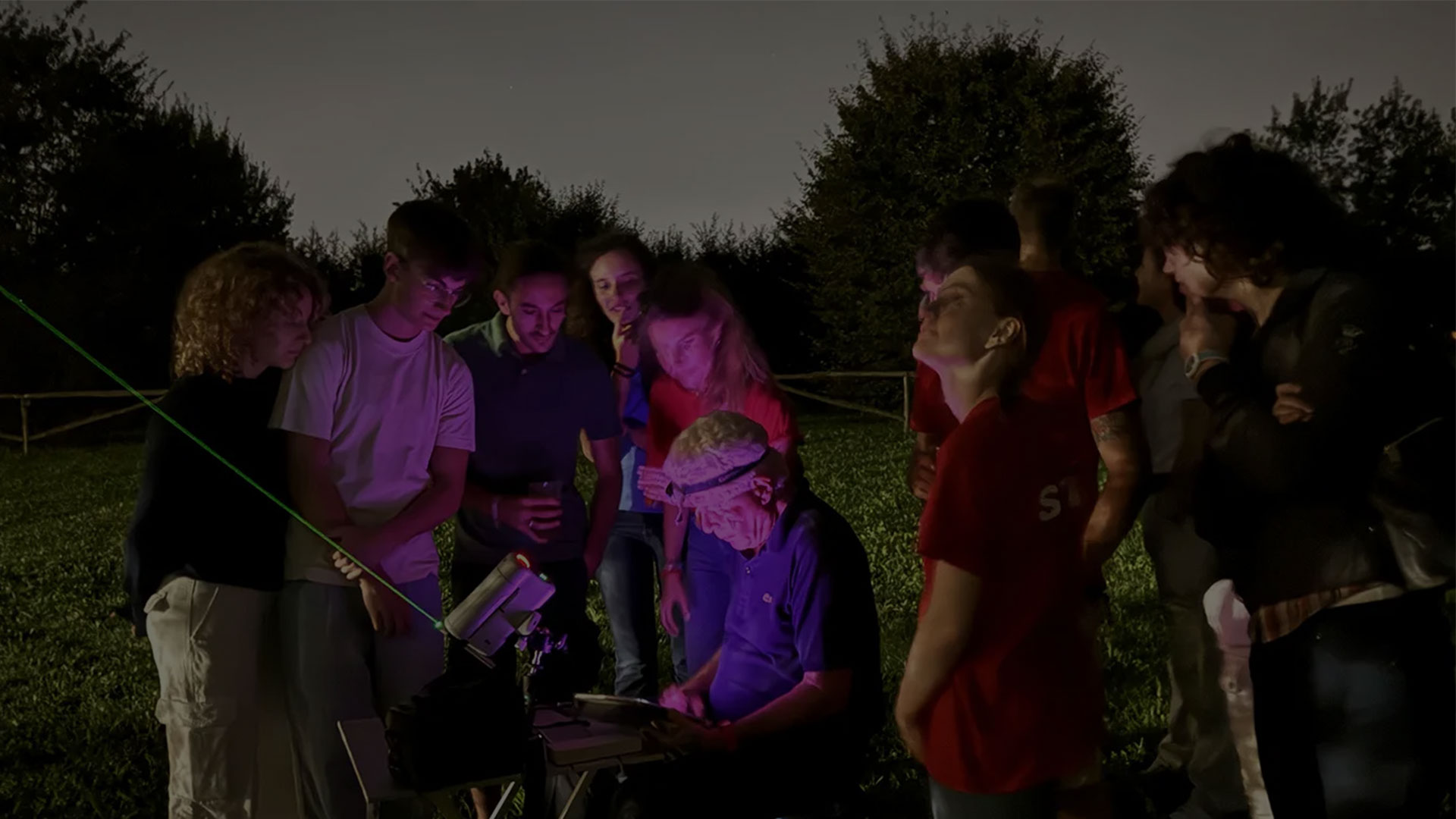 Osservatori in una notte a Festa del Campo
